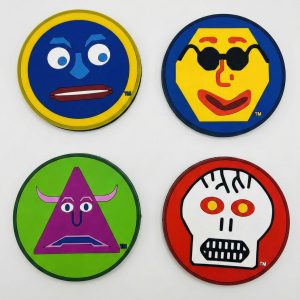 Protect your table with a Snood-tastic touch! Coasters