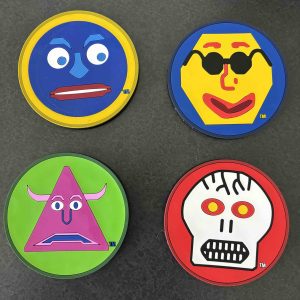 Protect your table with a Snood-tastic touch! Coasters