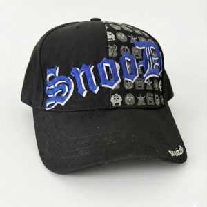 Retro style. Classic game. Snood forever. Blue Lettering Cap