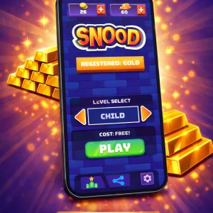 Snood Original Gold Registration - Mobile App