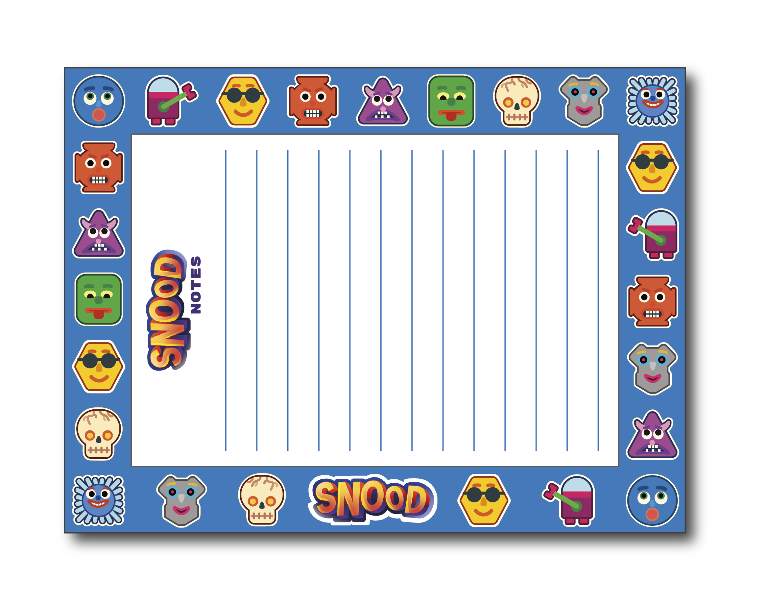 Frame it. Write on it. Play Snood your way. - Image 2