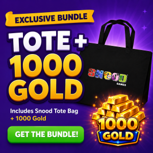 Snood Original – 1000 Gold + Tote Bag Bundle