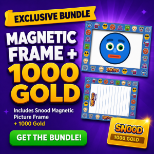 Snood Original – 1000 Gold + Magnetic Frame Bundle