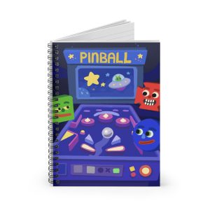 Snood Pinball Spiral Notebook