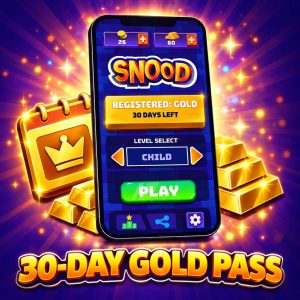Snood Original Gold Pass (30 Days) - Mobile App
