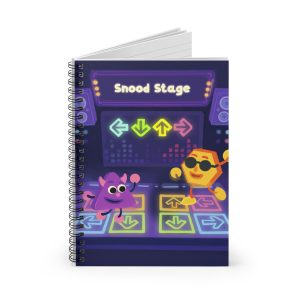 Snood DDR Spiral Notebook