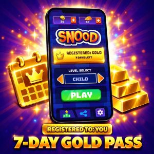 Snood Original Gold Pass (7 Days) - Mobile App