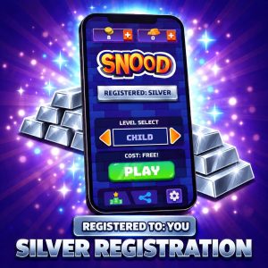 Snood Original Silver Registration - Mobile App