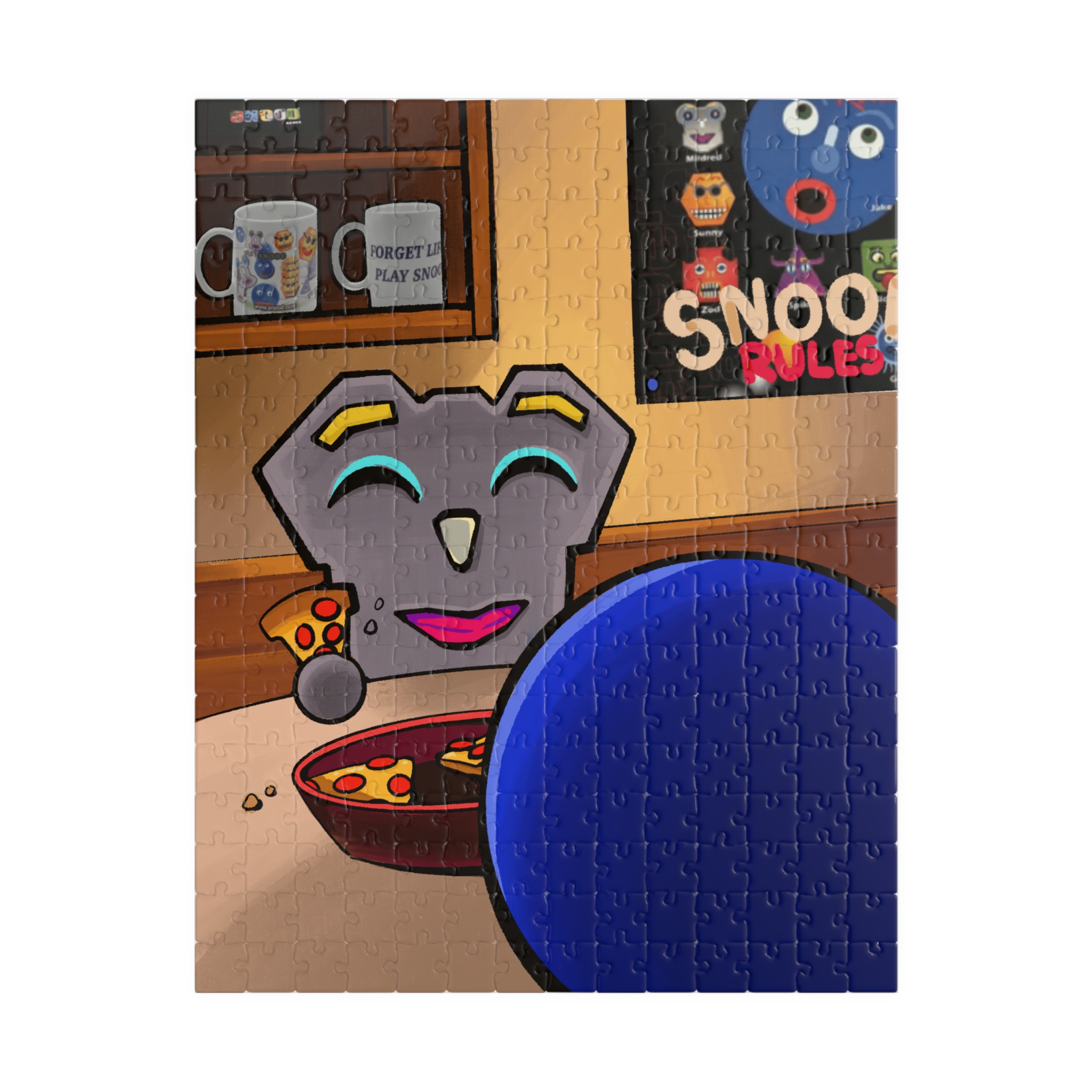 Snood Halloween Pizza Party Puzzle - Image 5