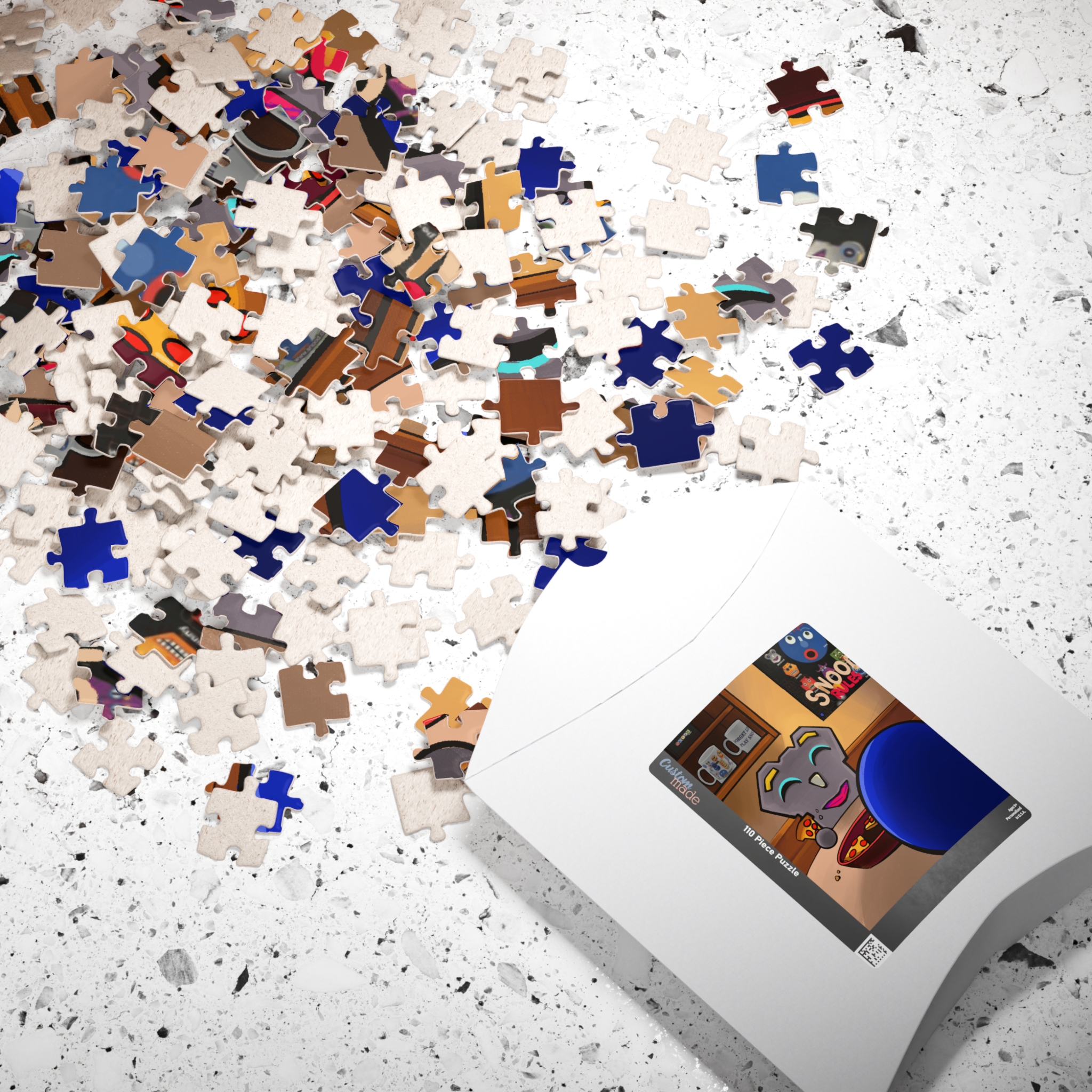 Snood Halloween Pizza Party Puzzle - Image 4