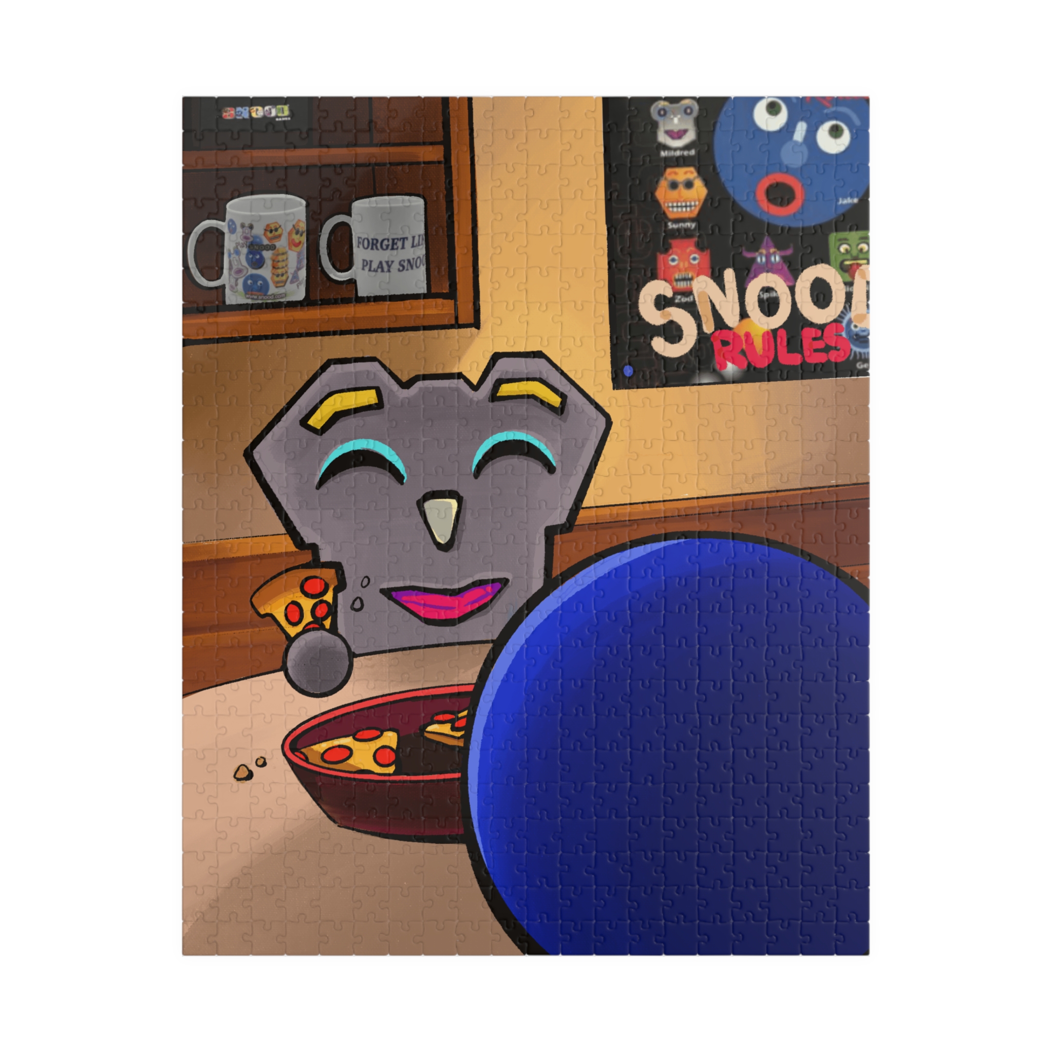 Snood Halloween Pizza Party Puzzle - Image 9