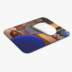 Halloween Pizza Party Mouse Pad