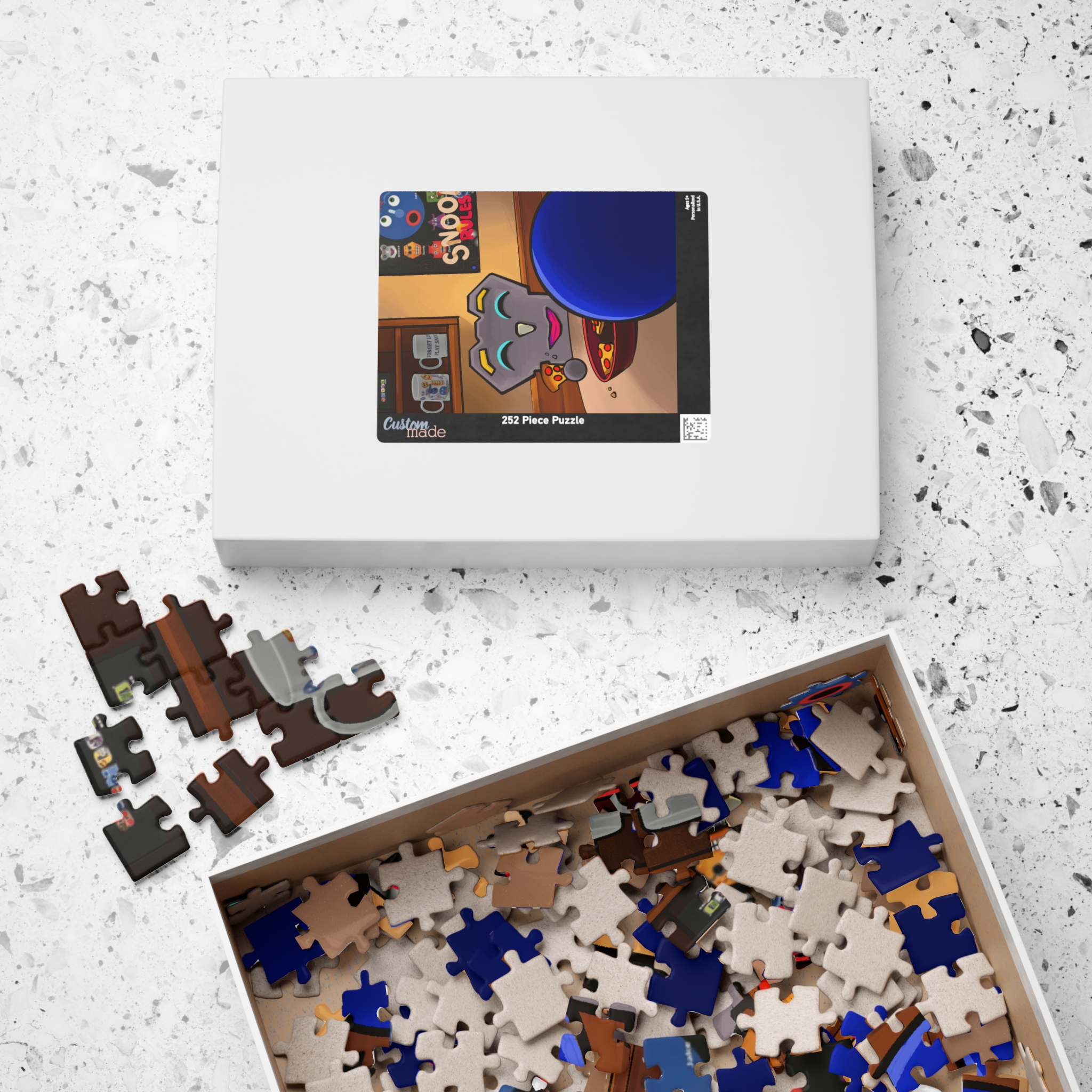 Snood Halloween Pizza Party Puzzle - Image 8