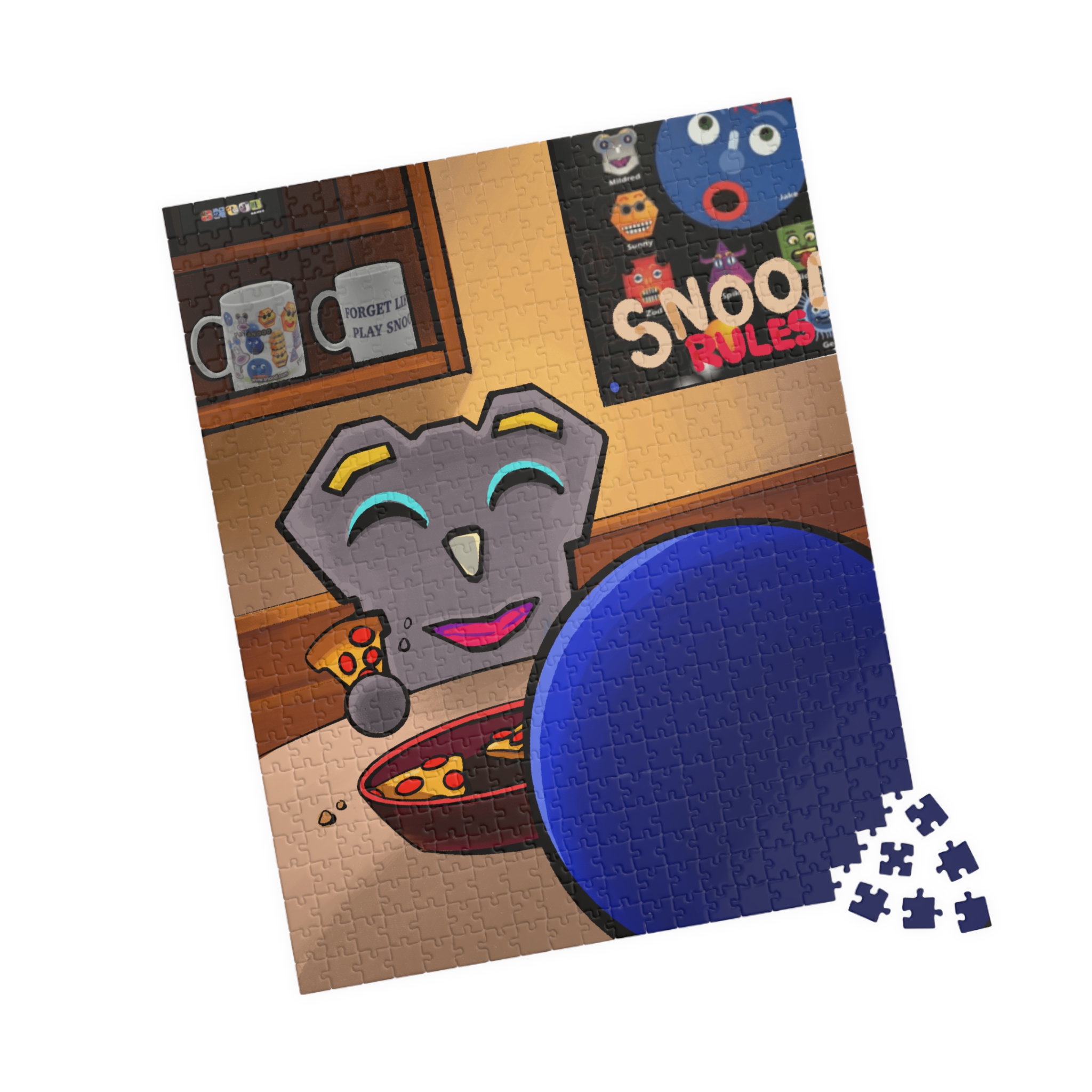 Snood Halloween Pizza Party Puzzle - Image 11
