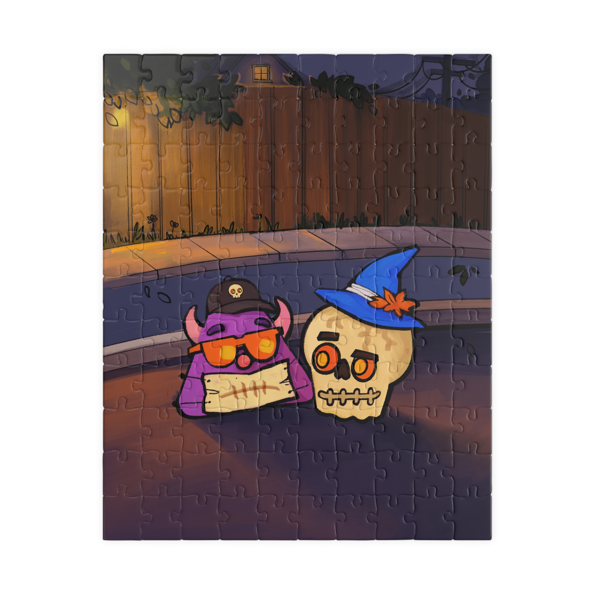 Snood Halloween Numbskull Puzzle